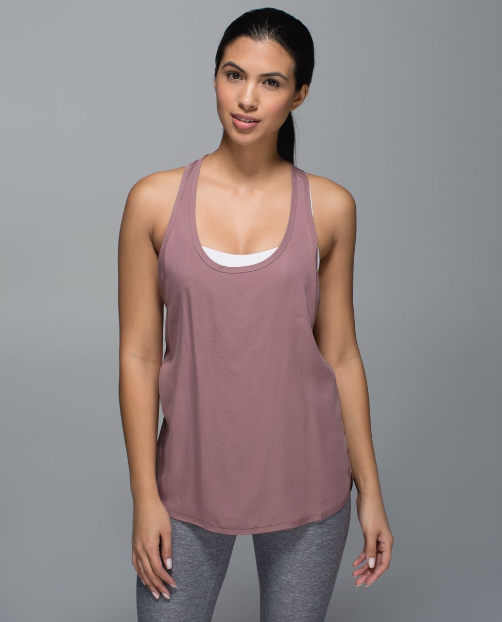 Lululemon Principle Tank - Bark Berry