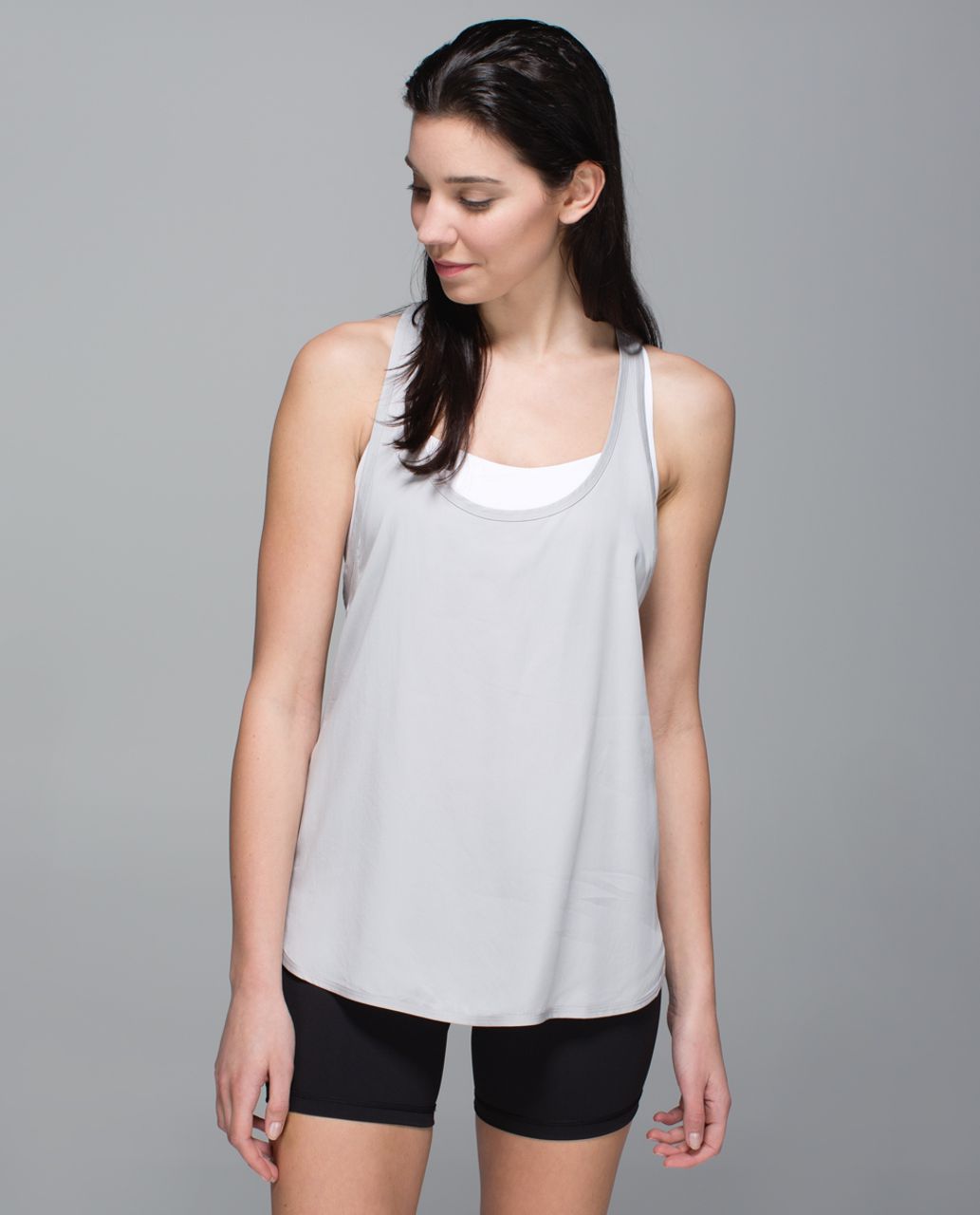 Lululemon Principle Tank - Silver Spoon