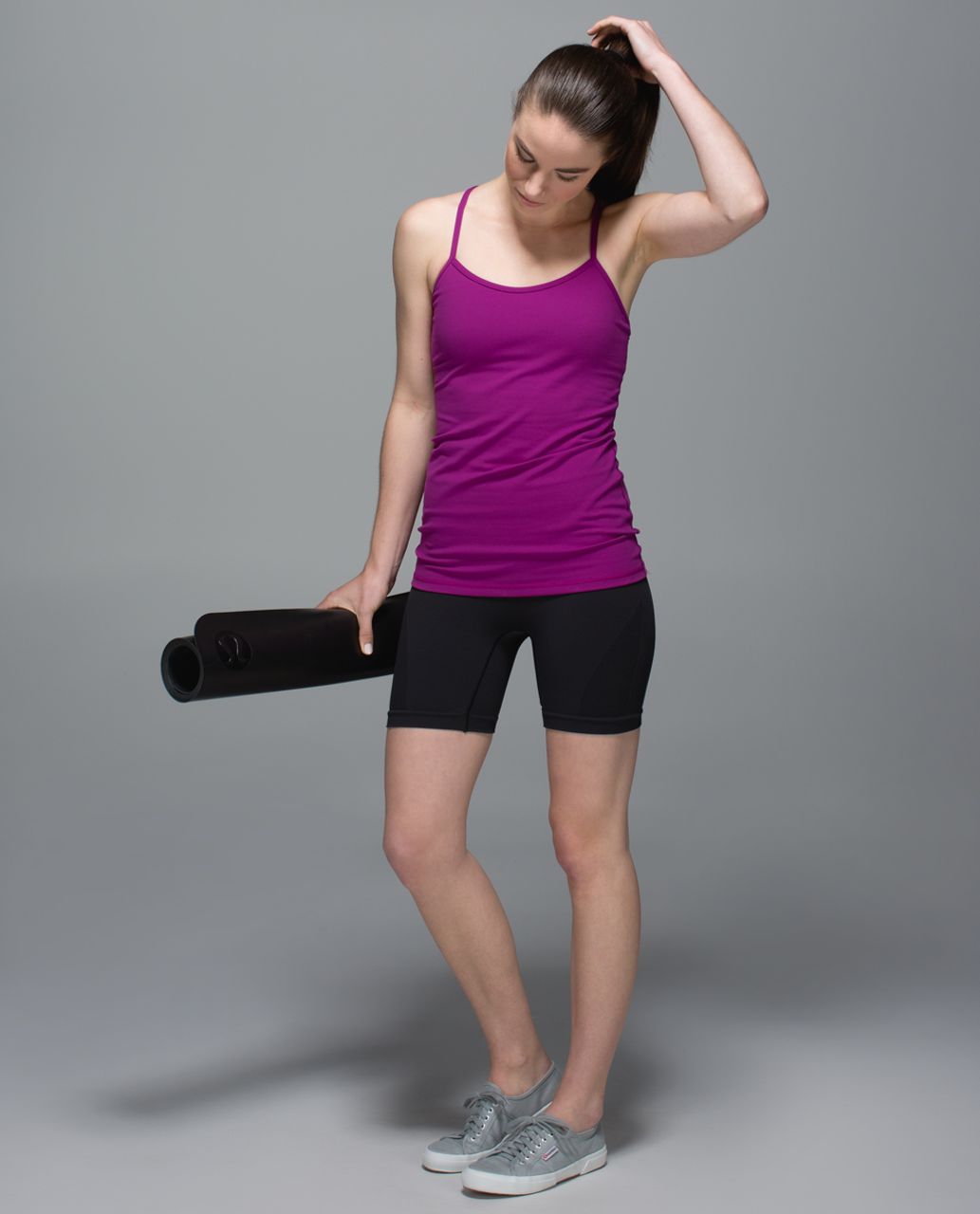 Lululemon Power Y Tank *Luon - Regal Plum