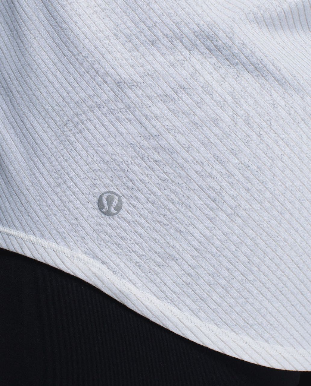 Lululemon Wild Tank - White / Ghost Weave White Black