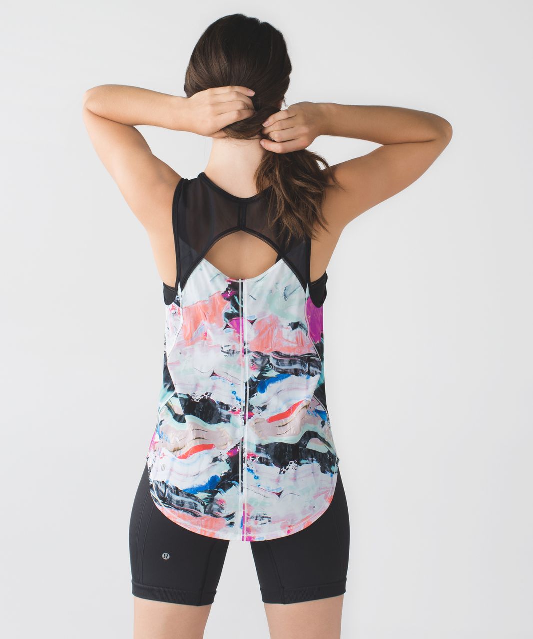 Lululemon Sculpt Tank - Pigment Wave Multi / Black