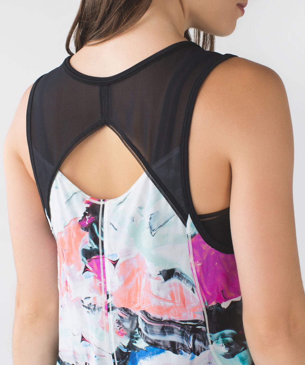 Lululemon Sculpt Tank - Pigment Wave Multi / Black