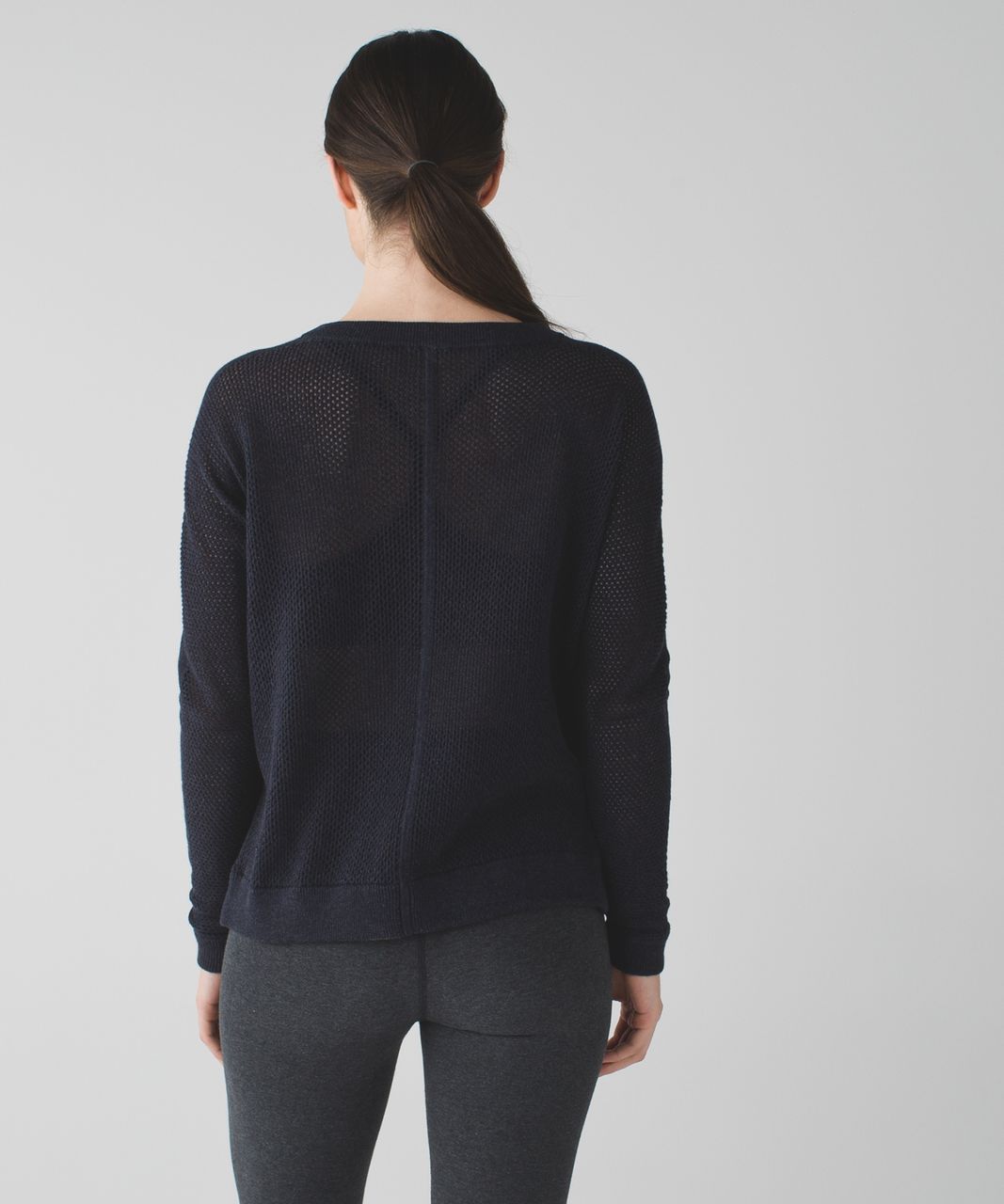 Lululemon Bhakti Life Sweater - Heathered Naval Blue