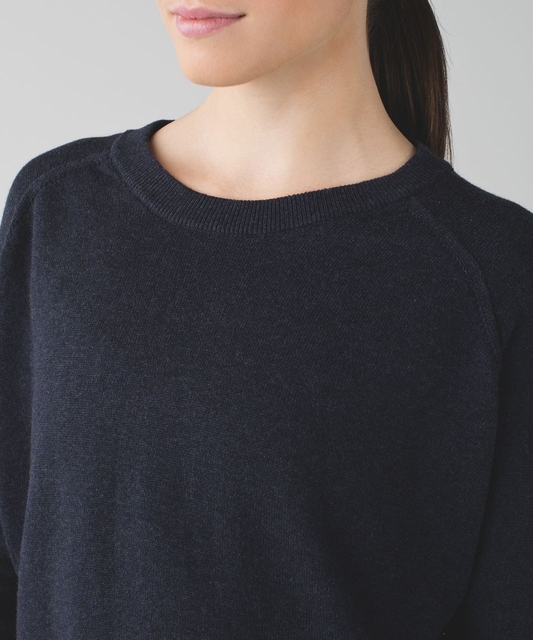 Lululemon Bhakti Life Sweater - Heathered Naval Blue