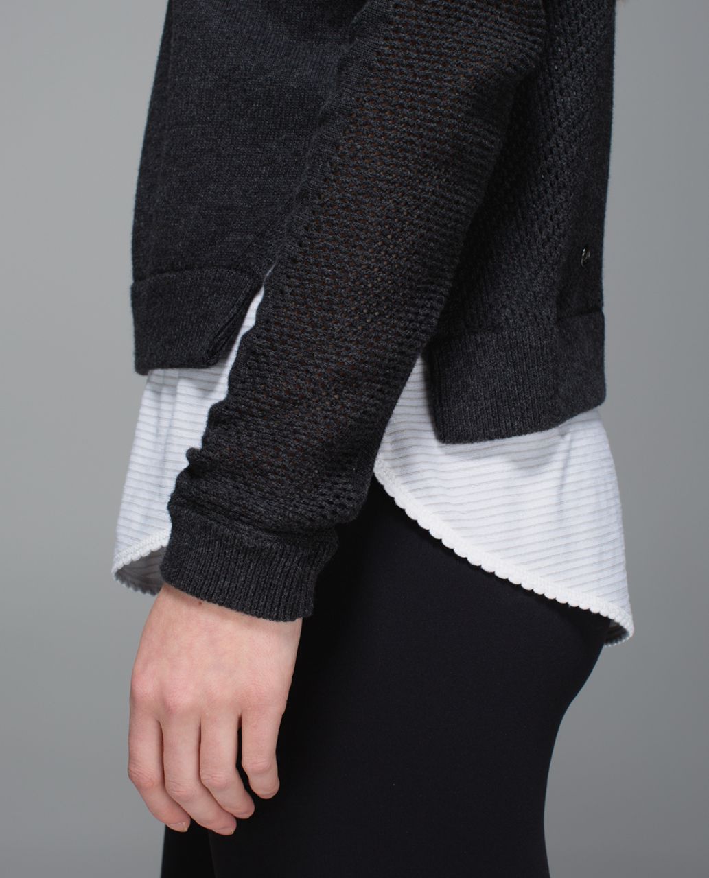 Lululemon Bhakti Life Sweater - Heathered Black