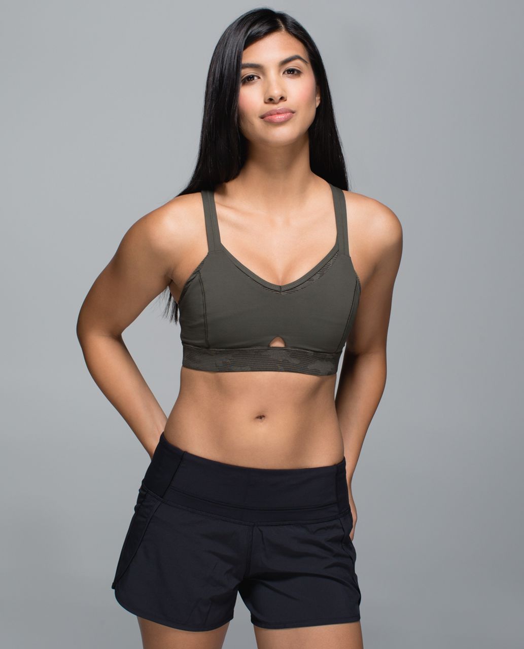 Lululemon Run For Days Bra - Deep Camo