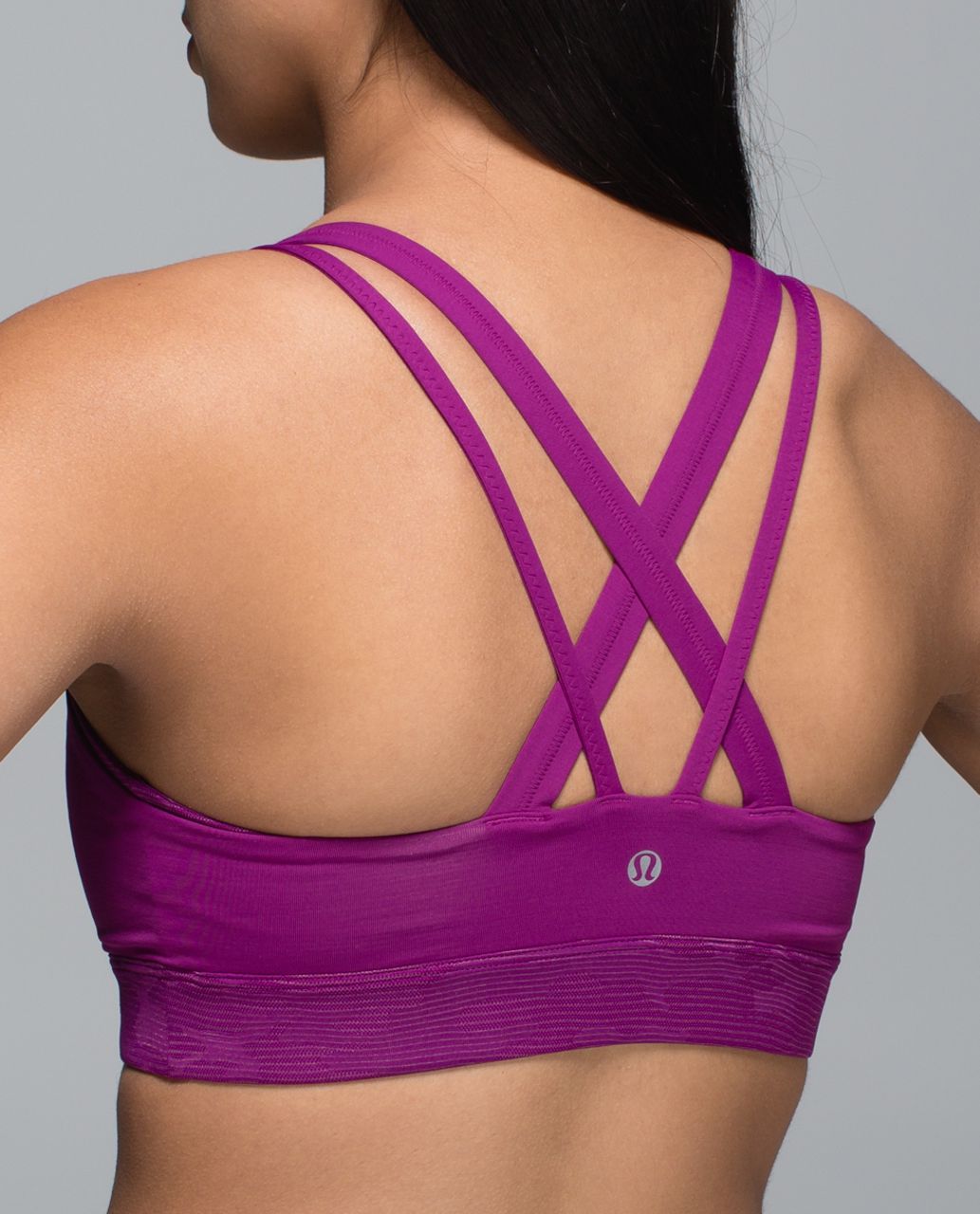 Lululemon Purple And Black Strappy Sports Bra Size 6 - $40 (60% Off Retail)  - From ShopKate