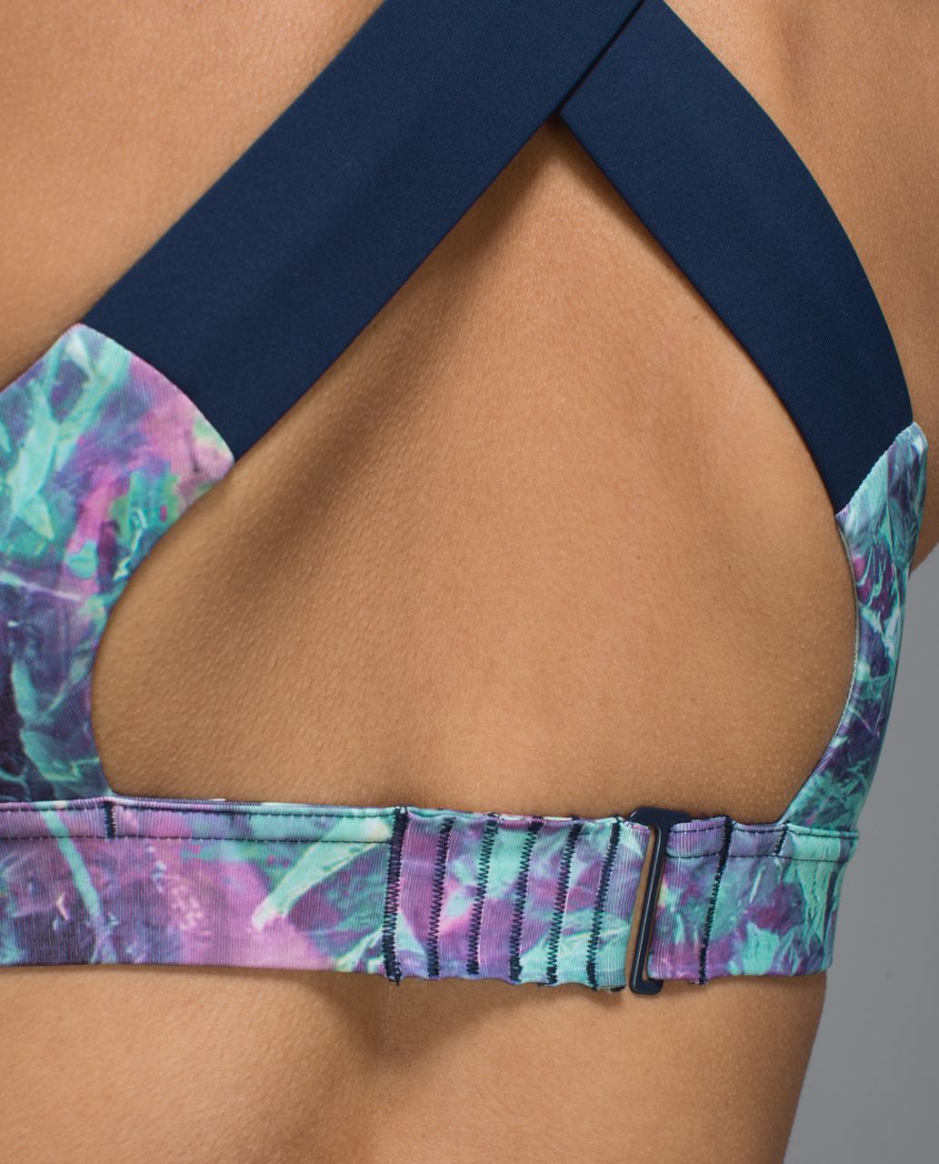 Lululemon All Sport Bra *Adjustable - Iridescent Multi / Deep Navy