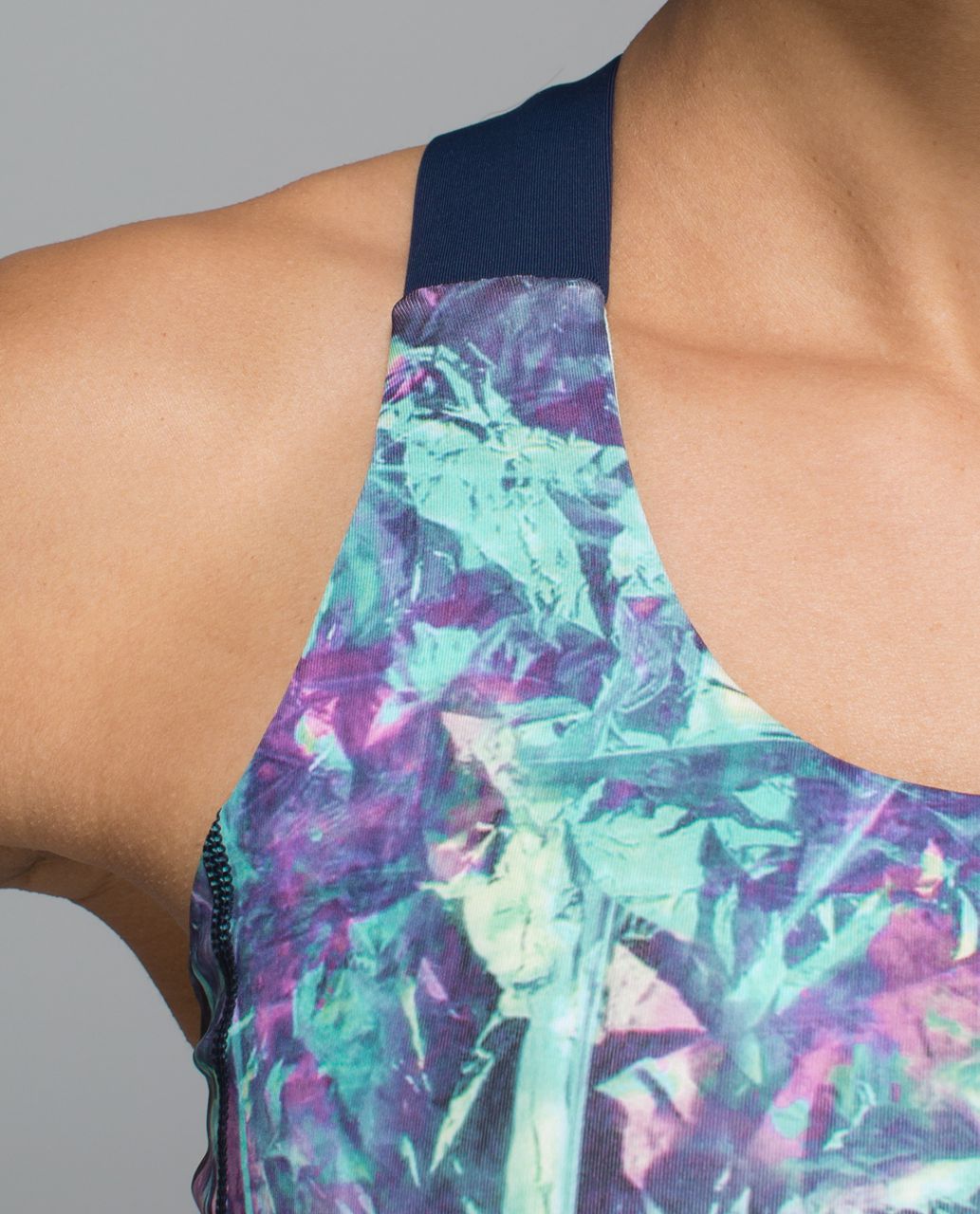 Lululemon All Sport Bra *Adjustable - Iridescent Multi / Deep Navy