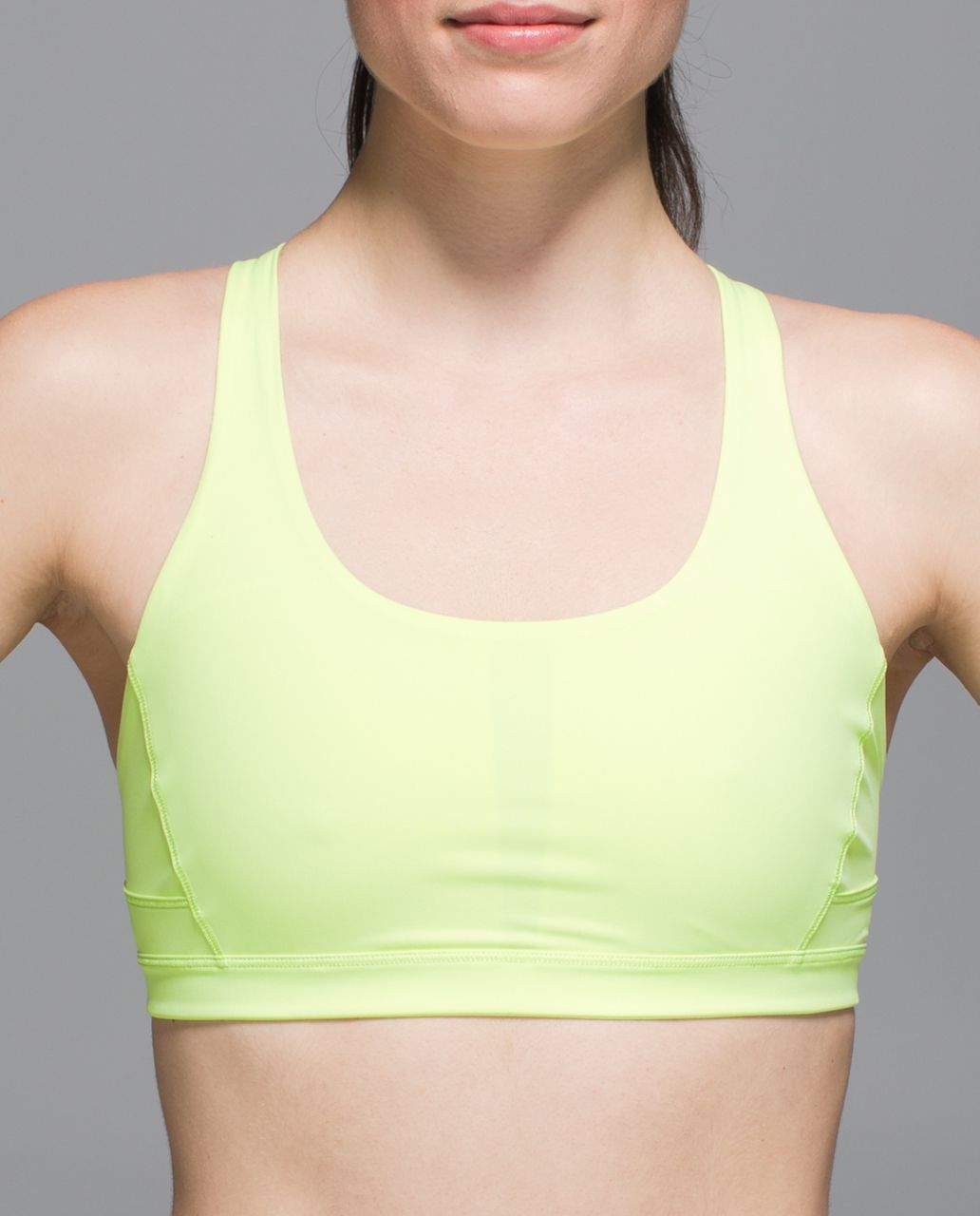 Lululemon Water:  Top Speed Bra - Clear Mint