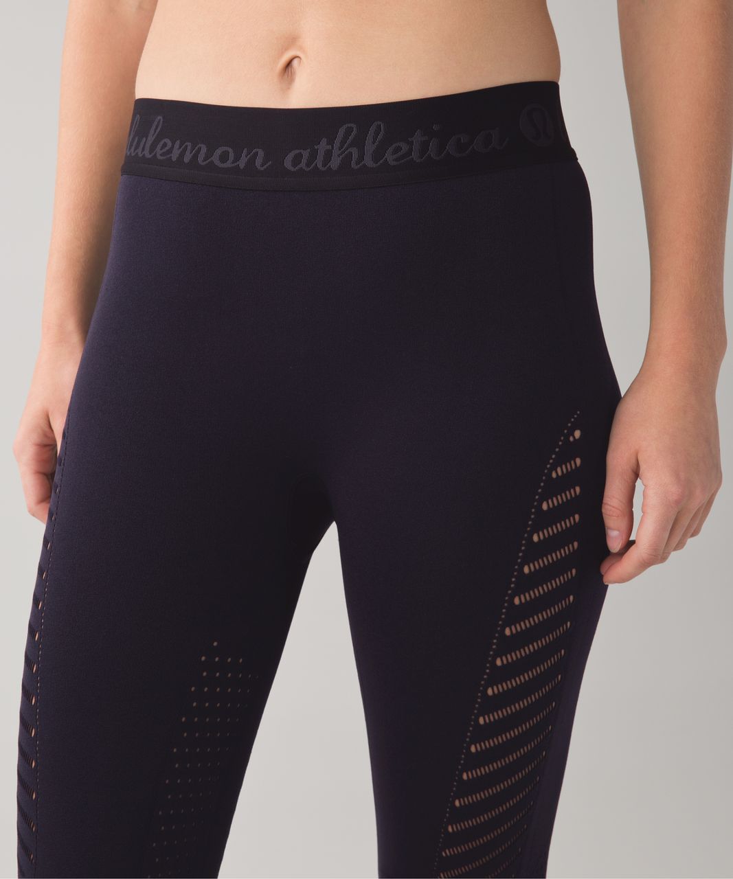 Lululemon Light Speed Crop - Naval Blue