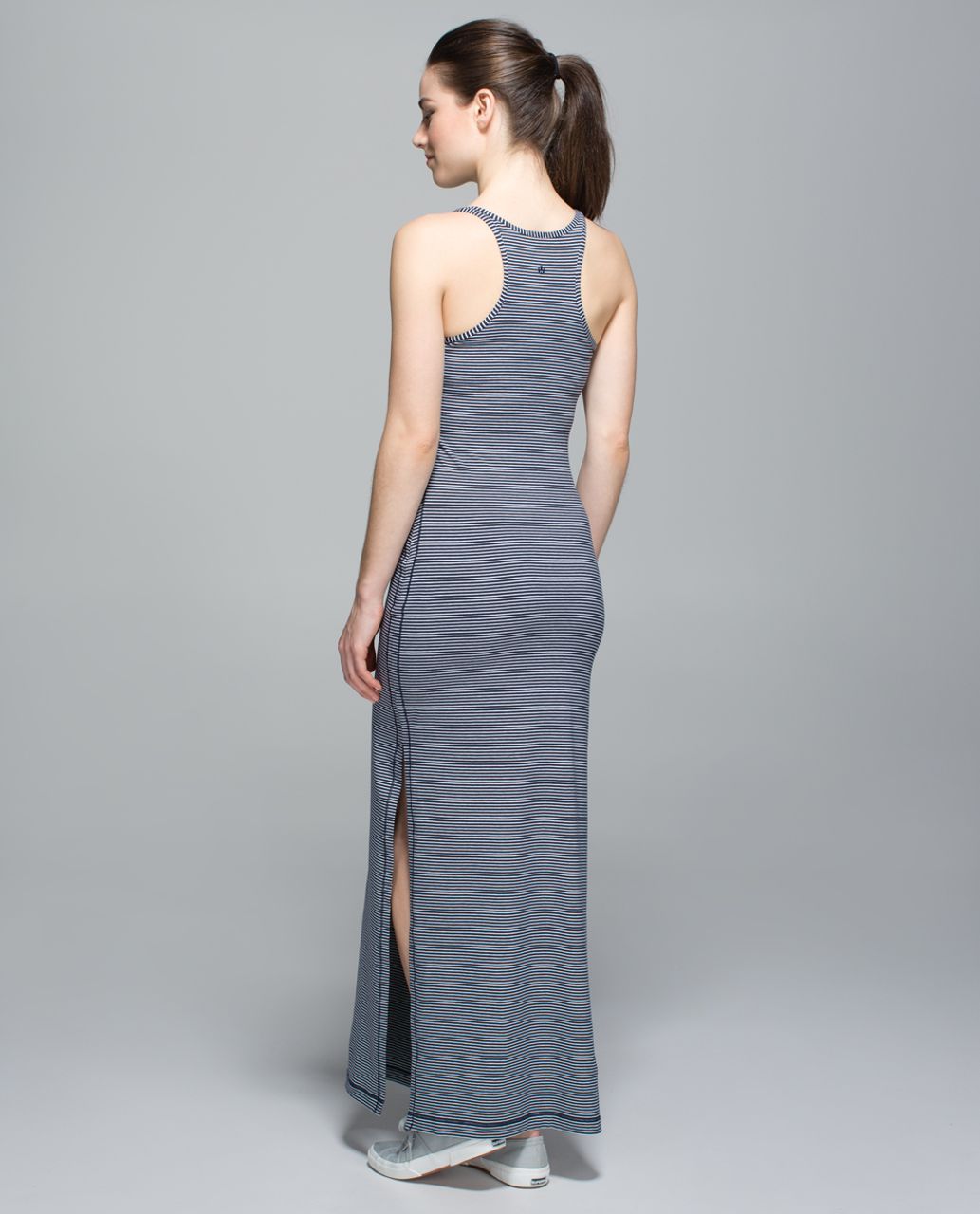 Lululemon Refresh Maxi Dress - Hyper Stripe Inkwell