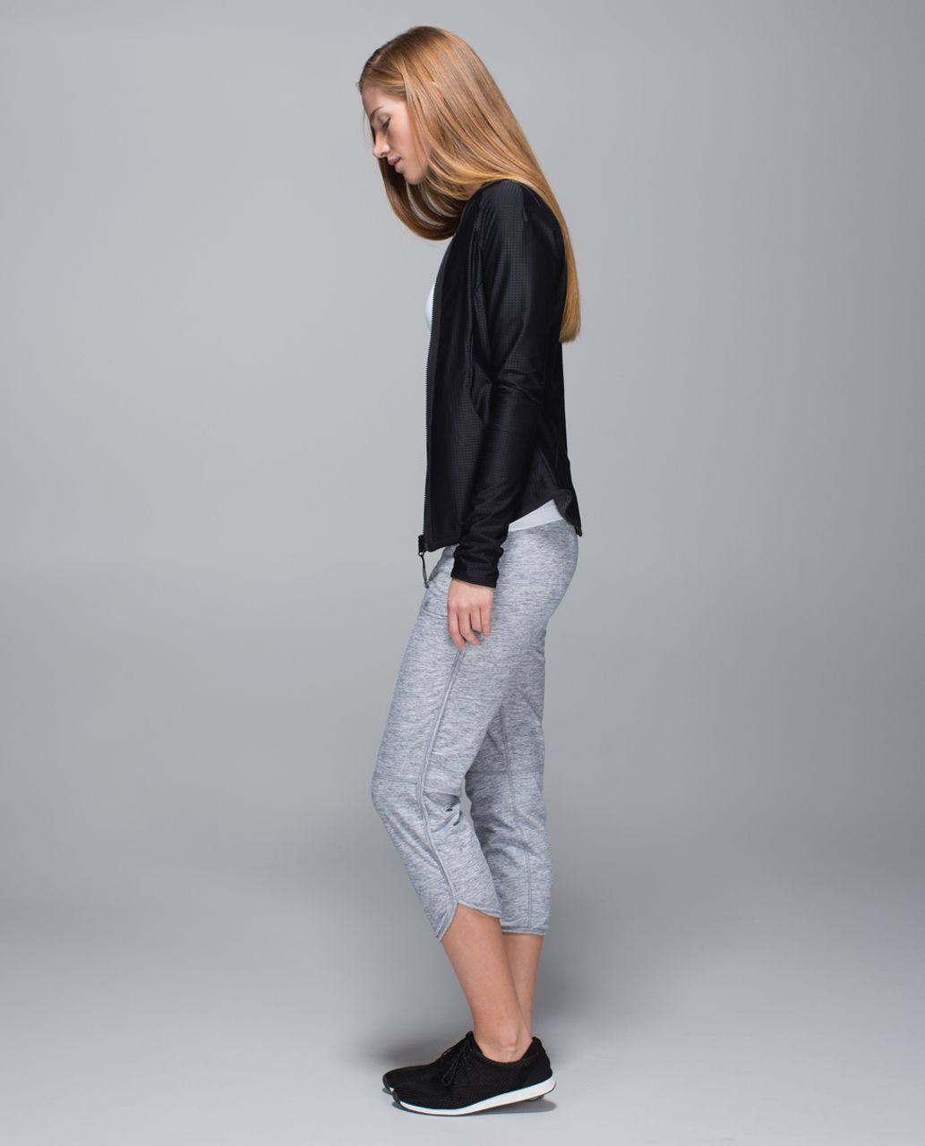 Lululemon Keep It Cool Crop - Heathered Space Dyed Gris