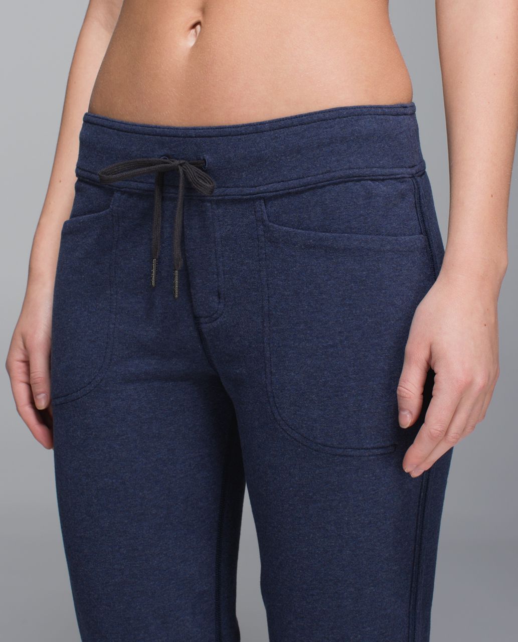 Lululemon Keep It Cool Crop - Heathered Deep Navy