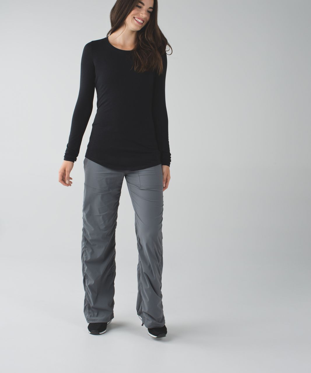 Lululemon Studio Pant II Lined Blurred Grey, Size 8, Women's Fashion,  Activewear on Carousell