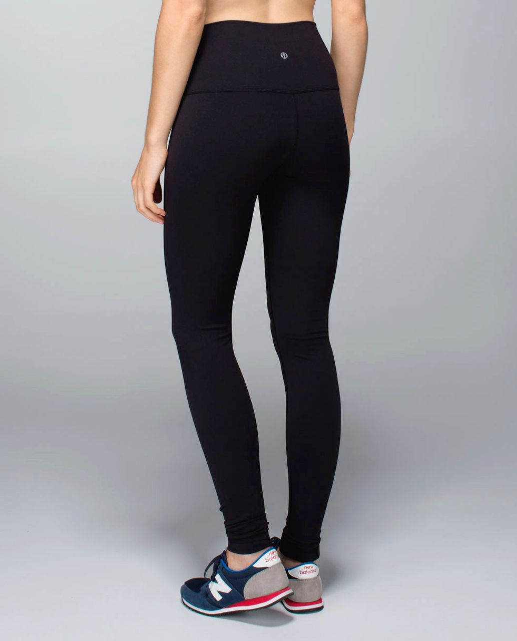 Lululemon Wunder Under Pant *Full-On Luon (Roll Down) - Black