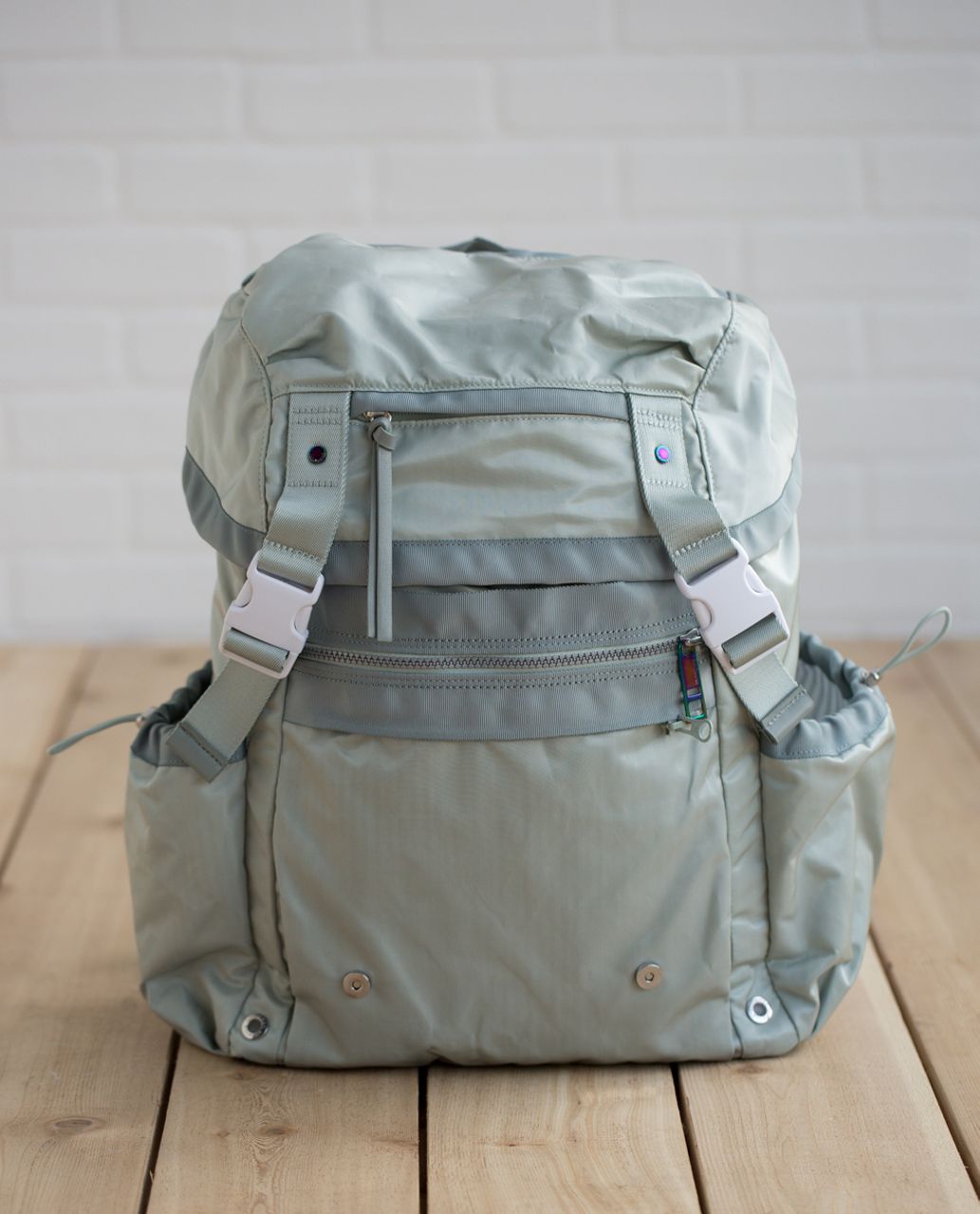 Lululemon Travelling Yogini Rucksack - Minty Grey / Earl Grey