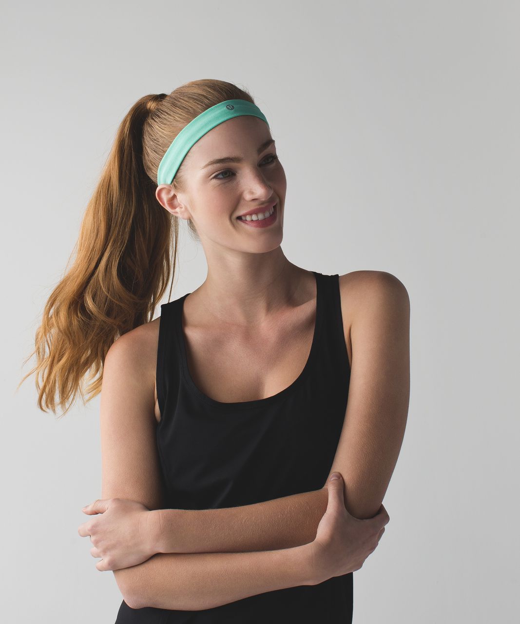 Lululemon Cardio Cross Trainer Headband - Heathered Menthol