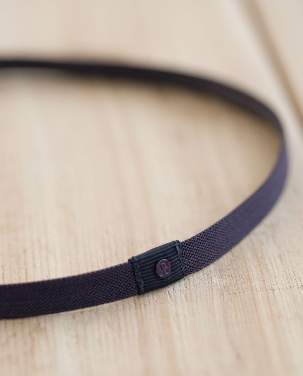 Lululemon Flow Into Crow Headband - Black Cherry / Deep Coal