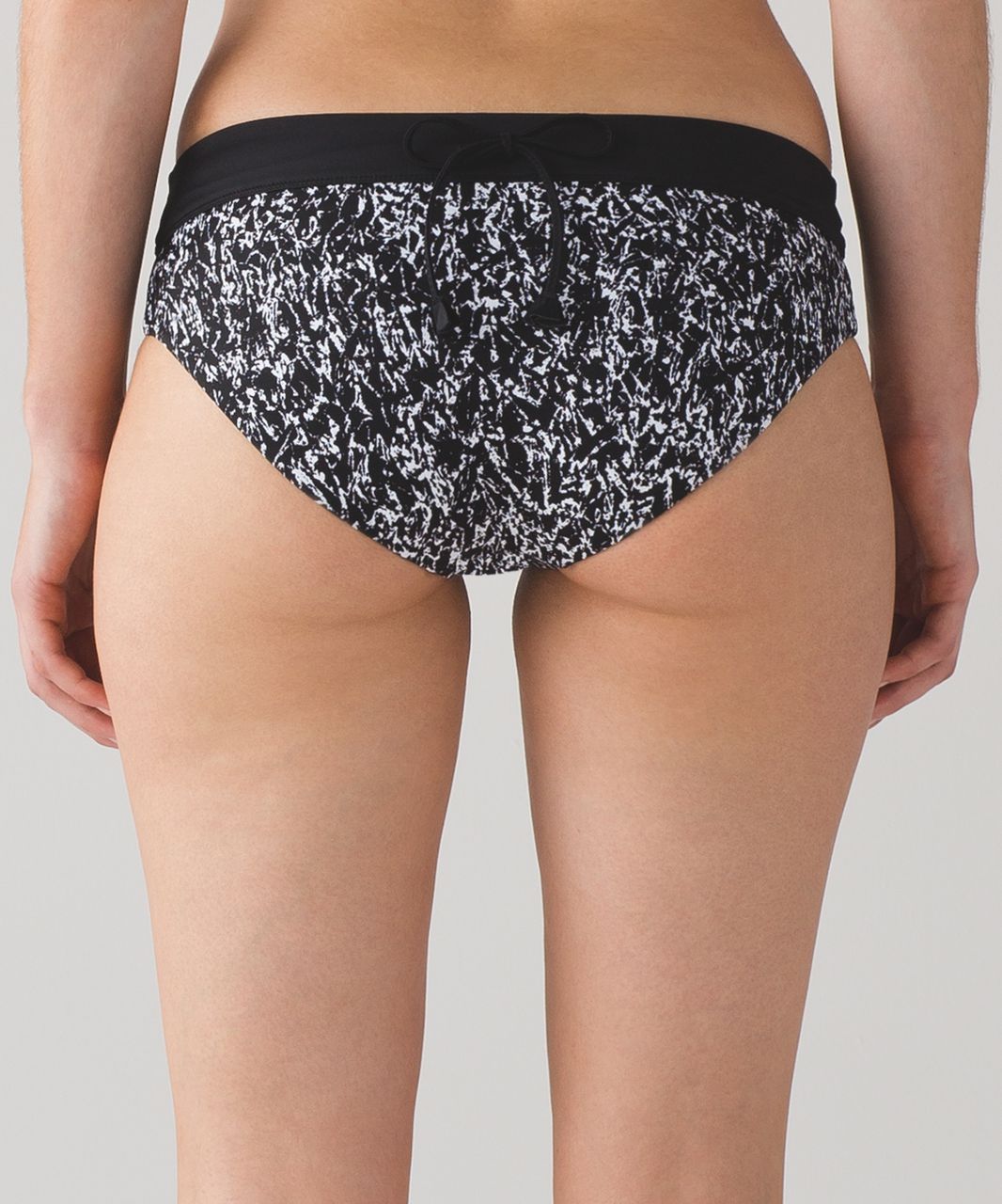 Lululemon Tidal Flow Full Bottom - Iced Wave White Black / Black / Ice Breaker White Black