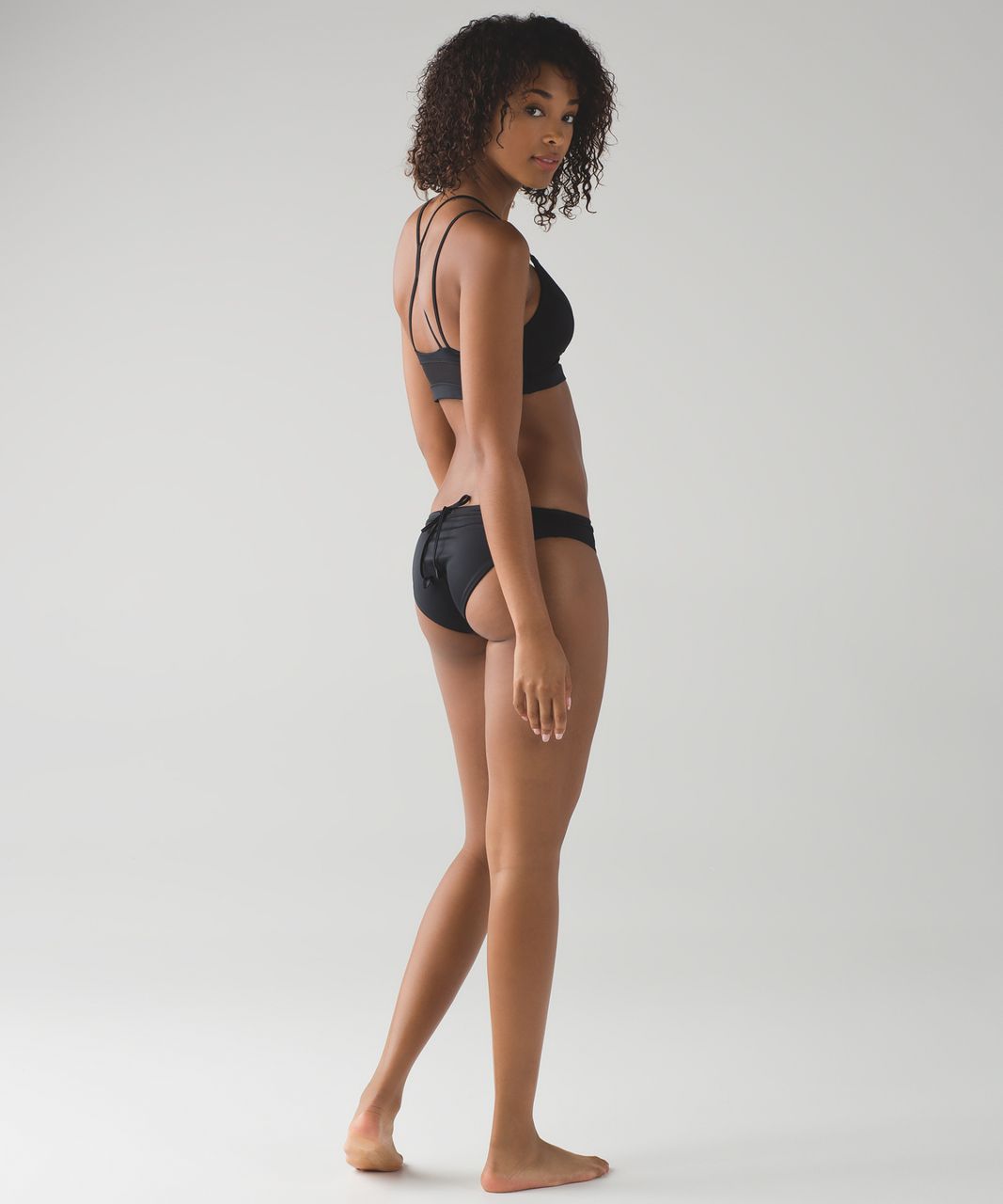 Lululemon Not So There Bikini - Black - lulu fanatics