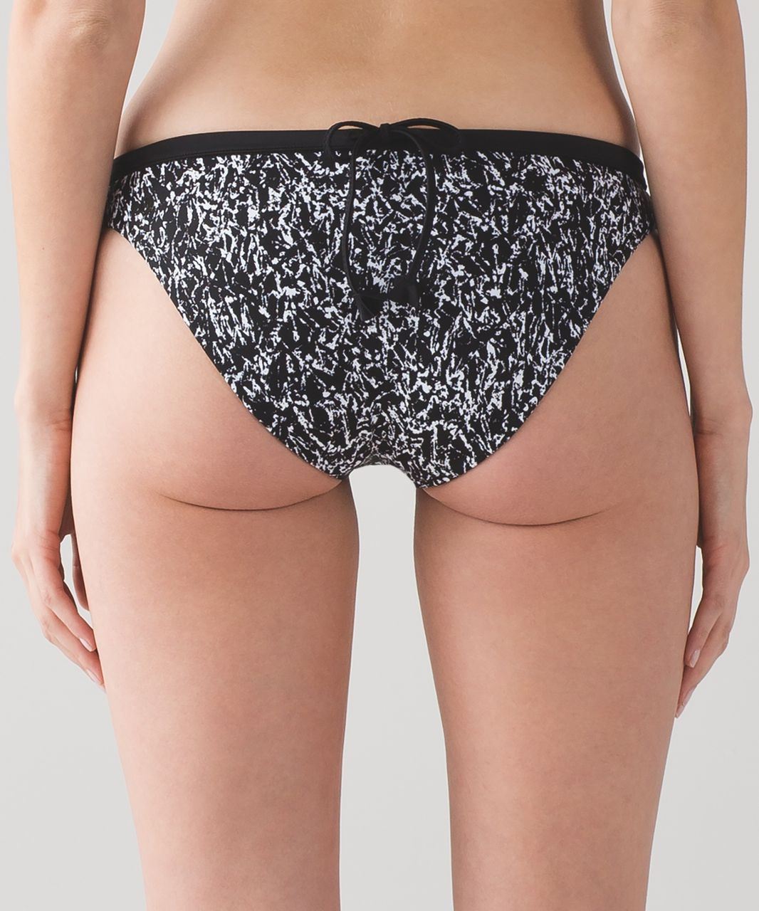 Lululemon Suns Out Bikini - Iced Wave White Black / Black / Ice Breaker White Black