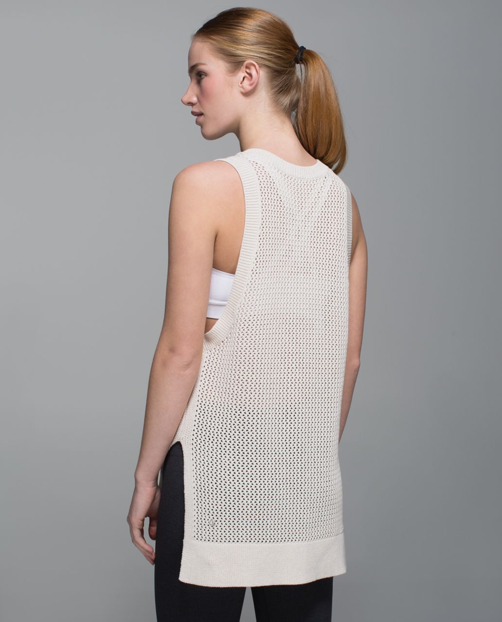 Lululemon Simply The Vest - Heathered White