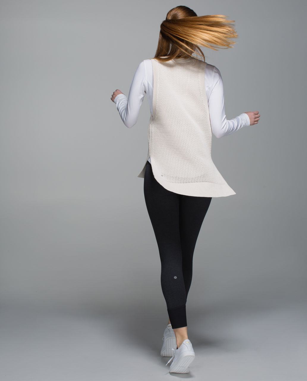 Lululemon Simply The Vest - Heathered White