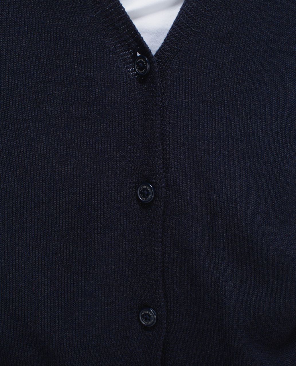 Lululemon Cardi In The Front - Heathered Naval Blue / Naval Blue