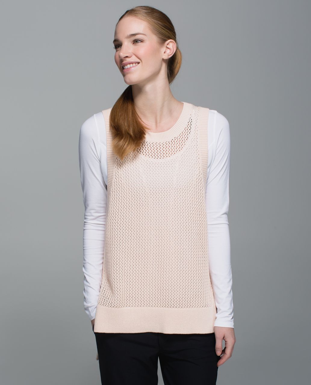 Lululemon Simply The Vest - Butter Pink / Heathered Angel Wing