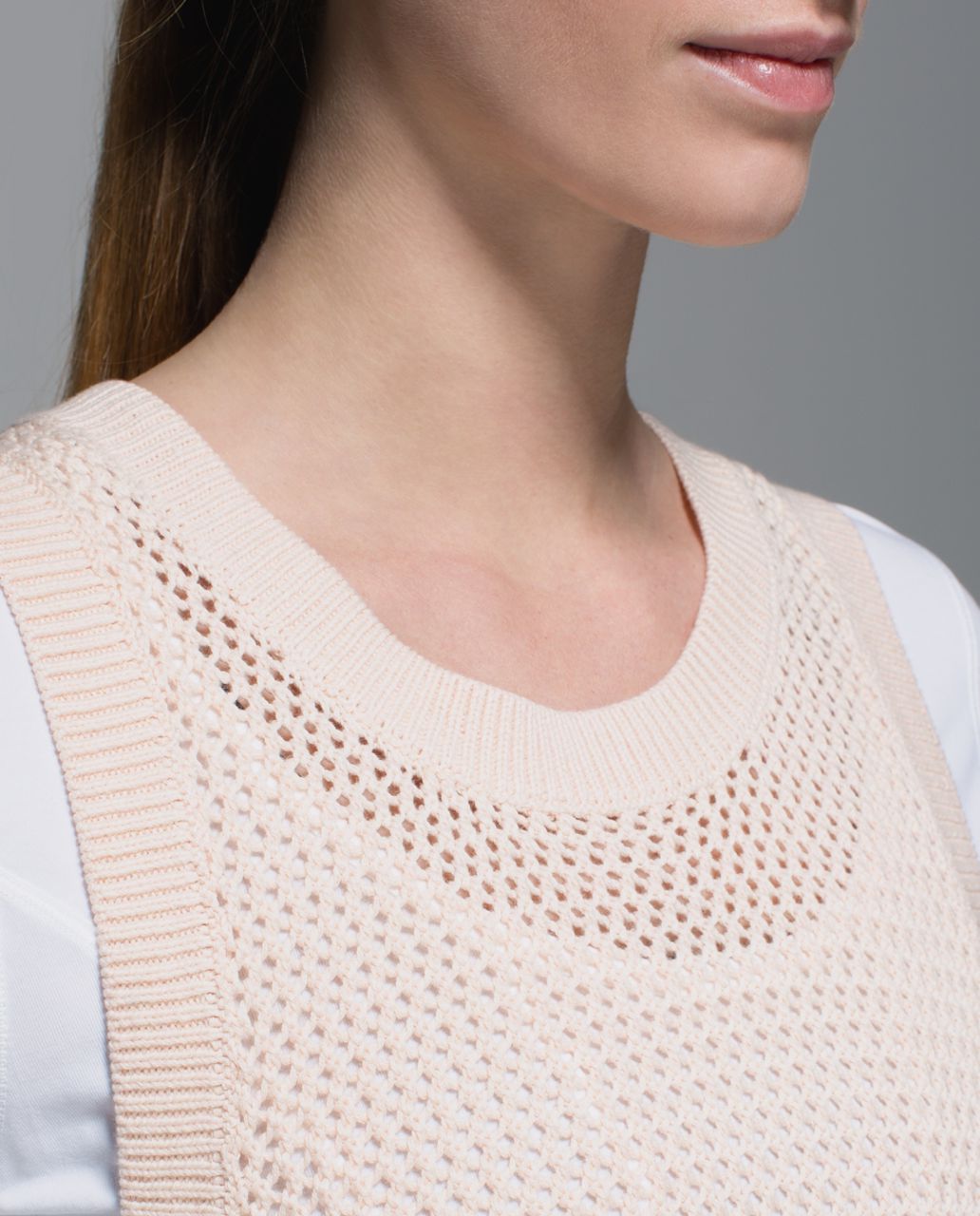 Lululemon Simply The Vest - Butter Pink / Heathered Angel Wing