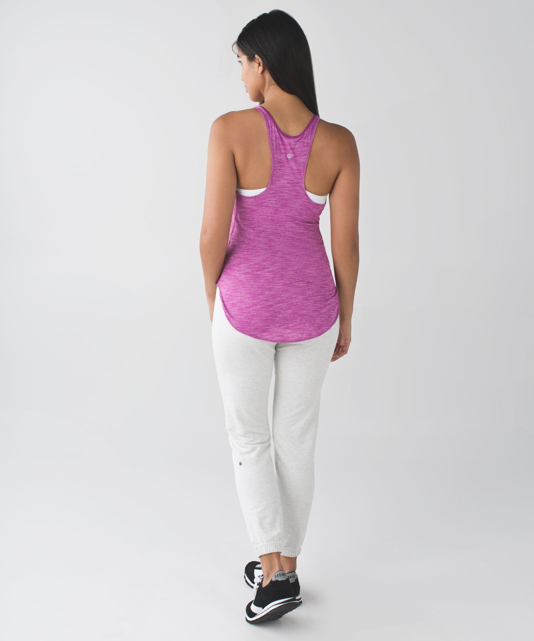 Lululemon What The Sport Singlet - Heathered Regal Plum