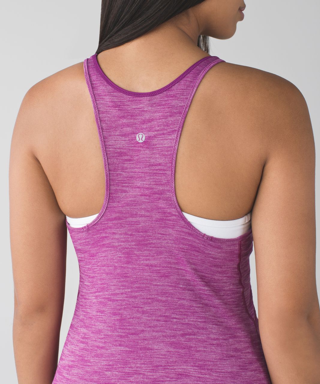 Lululemon What The Sport Singlet - Heathered Regal Plum