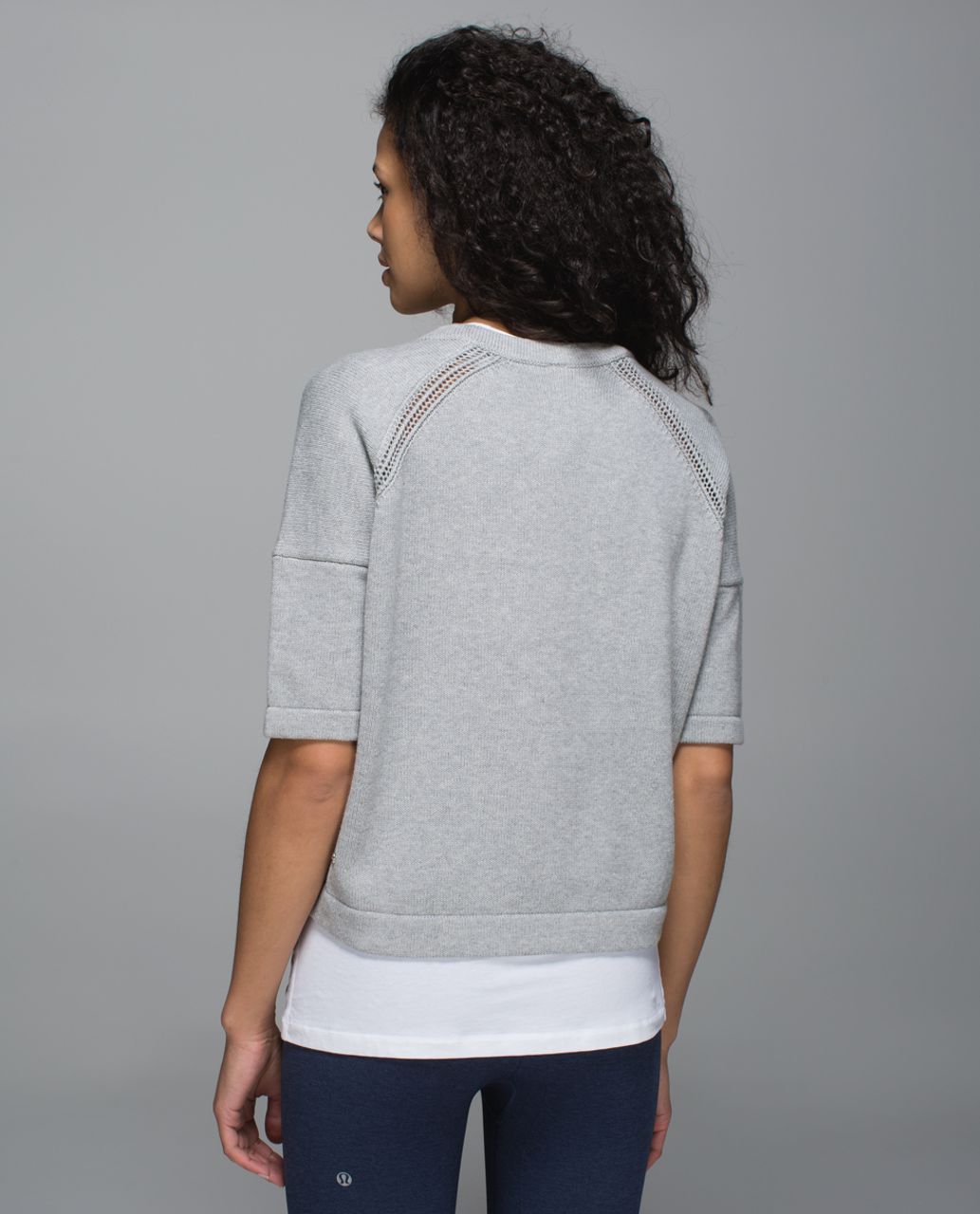 Lululemon Bhakti Reality Short Sleeve - Heathered Medium Grey