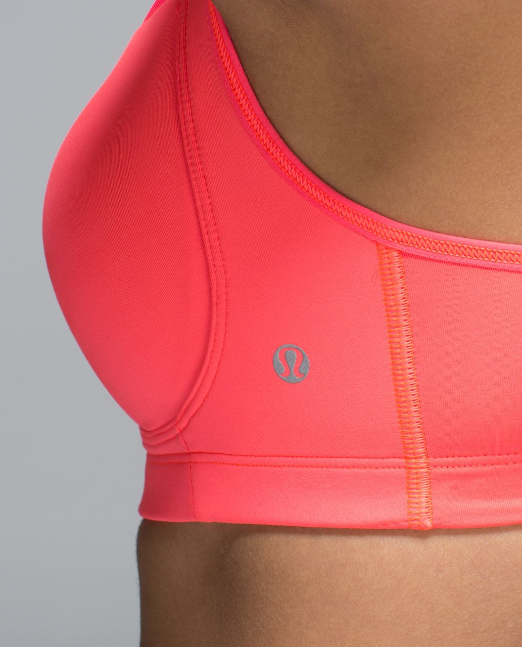 Lululemon Ta Ta Tamer II - Electric Coral / Deep Navy - lulu fanatics