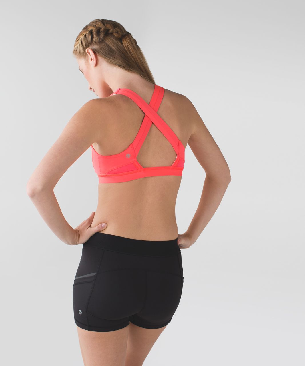 Lululemon In A Flash Bra II *Reflective - Black - lulu fanatics