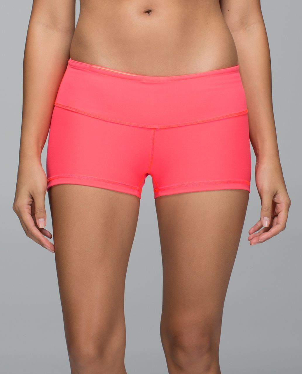 Lululemon Boogie Short *Full-On Luon - Electric Coral