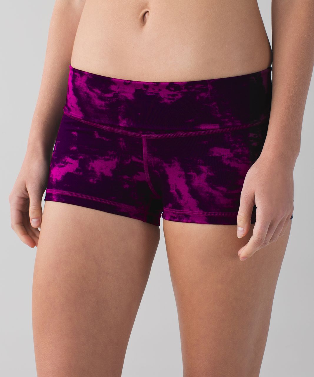 Lululemon Boogie Short *Full-On Luon (Roll Down) - Breezie Regal Plum Black