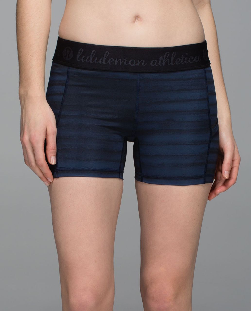 Lululemon What The Sport Short *Full-On Luxtreme - Good Vibes Deep Navy Black