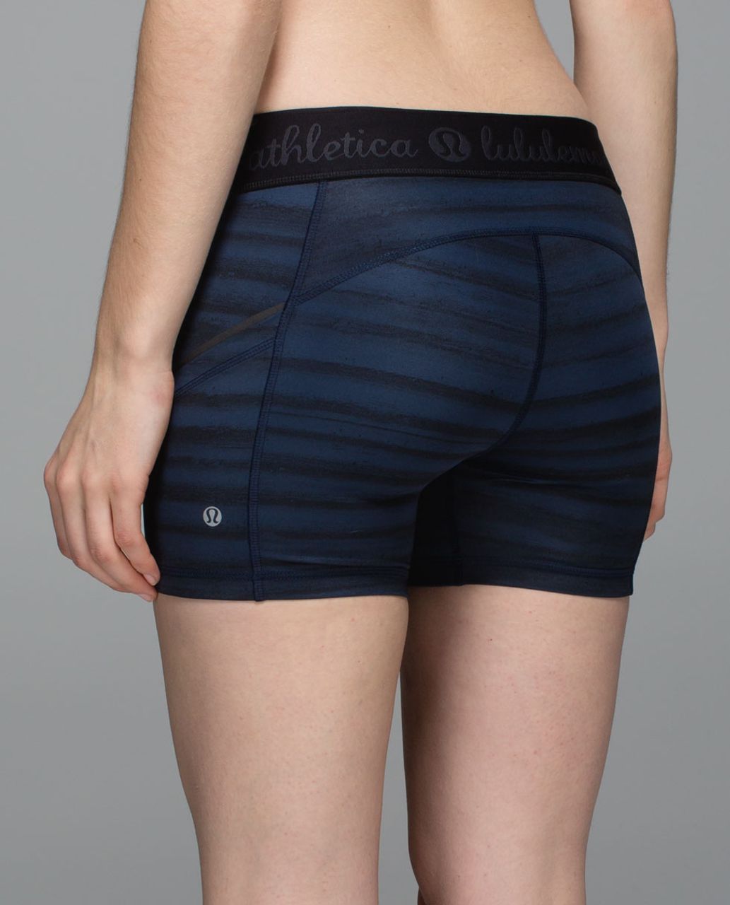 Lululemon What The Sport Short *Full-On Luxtreme - Good Vibes Deep Navy Black