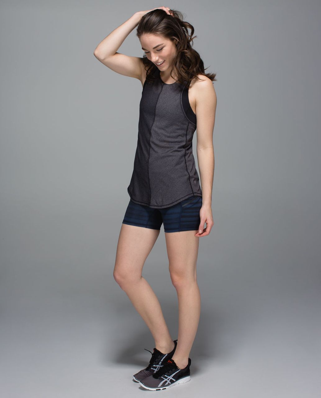 Lululemon What The Sport Short *Full-On Luxtreme - Good Vibes Deep Navy Black