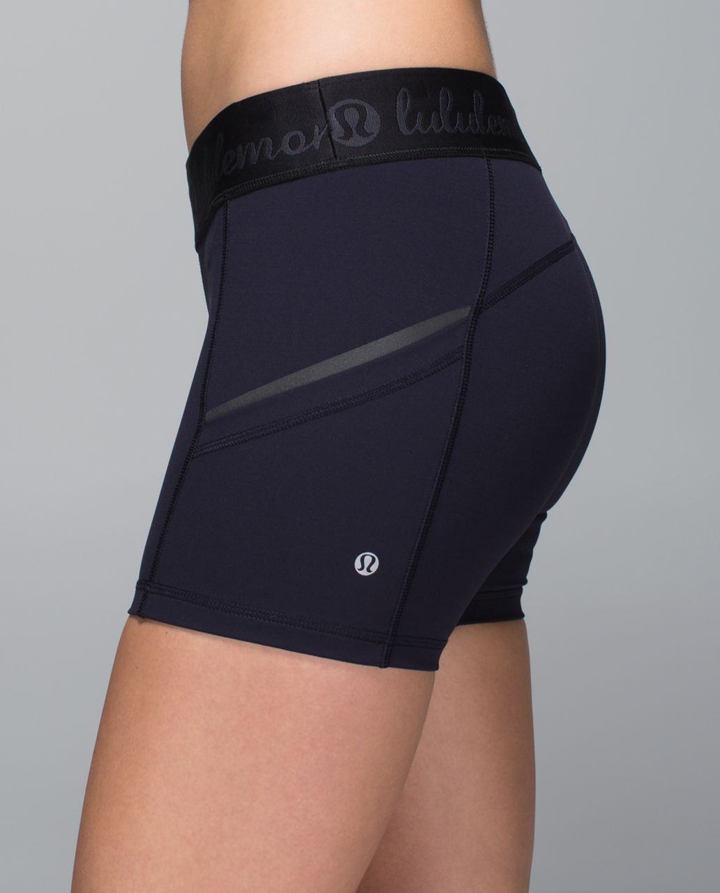 Lululemon What The Sport Short *Full-On Luxtreme - Naval Blue