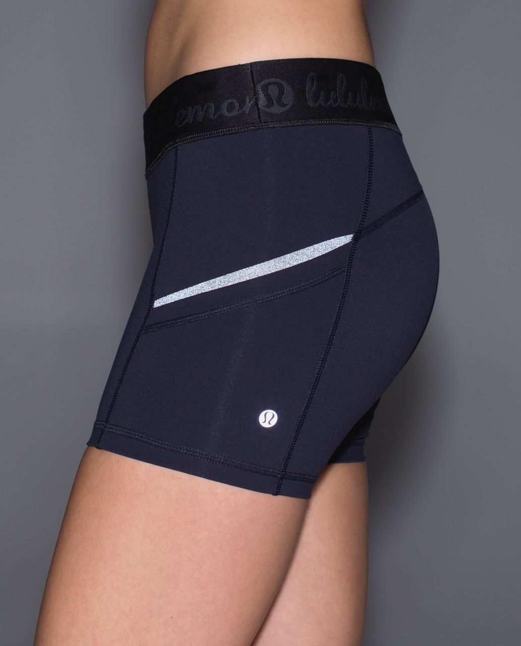 Lululemon What The Sport Short *Full-On Luxtreme - Naval Blue