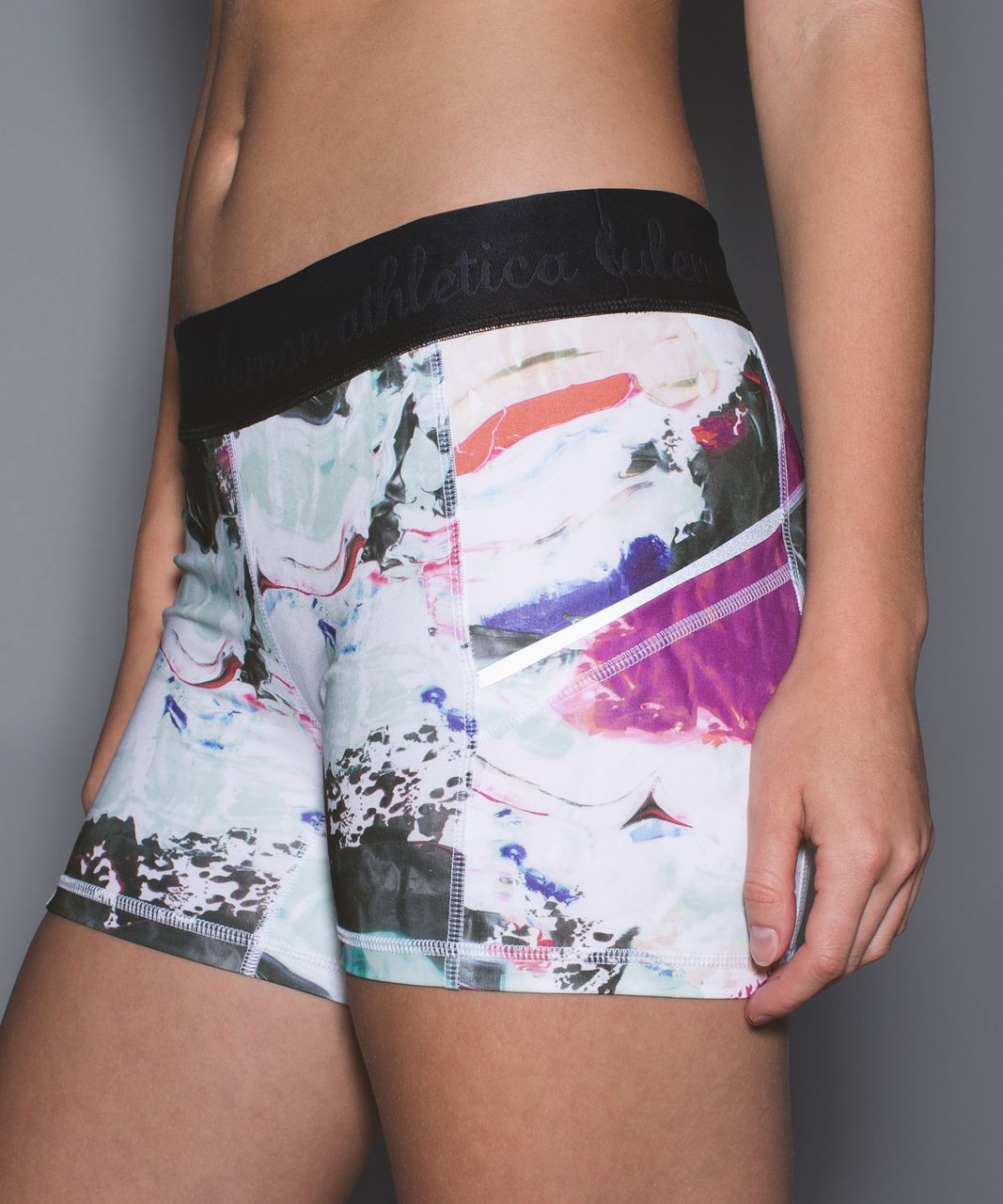Lululemon What The Sport Short *Full-On Luxtreme - Pigment Wave Multi