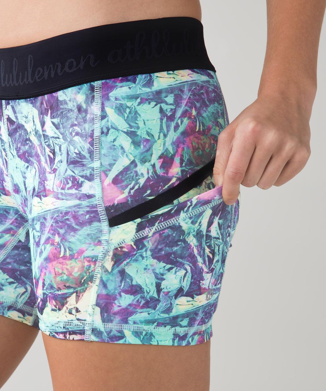 Lululemon What The Sport Short *Full-On Luxtreme - Iridescent Multi