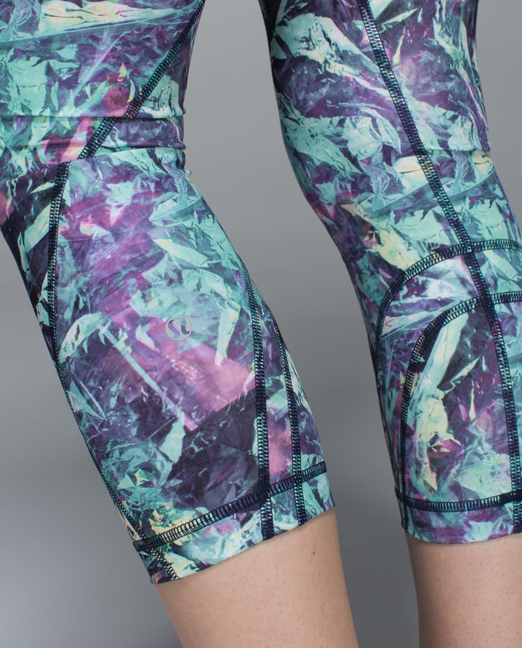 Lululemon Run:  Inspire Crop II *All Full-On Luxtreme - Iridescent Multi