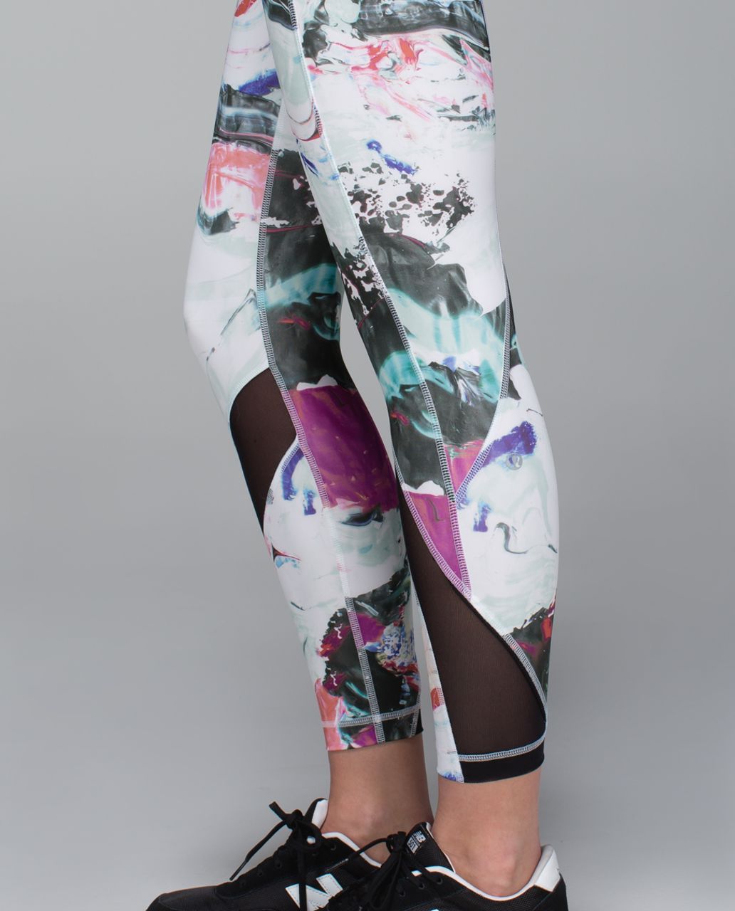 Lululemon Inspire Tight II *Full-On Luxtreme (Mesh) - Floral Sport