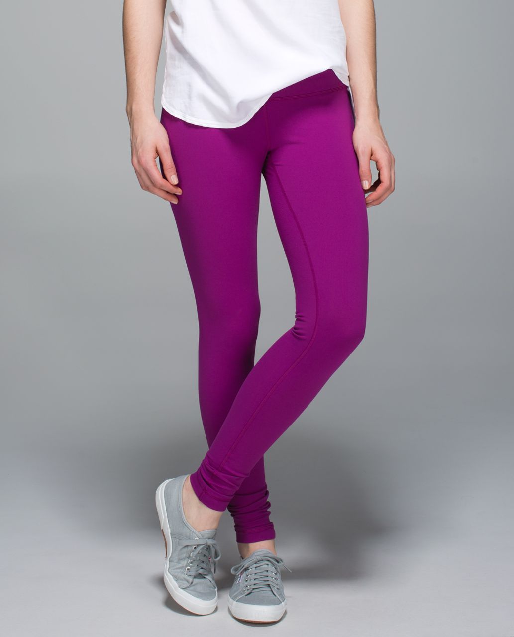 Lululemon Wunder Under Pant *Full-On Luon - Regal Plum