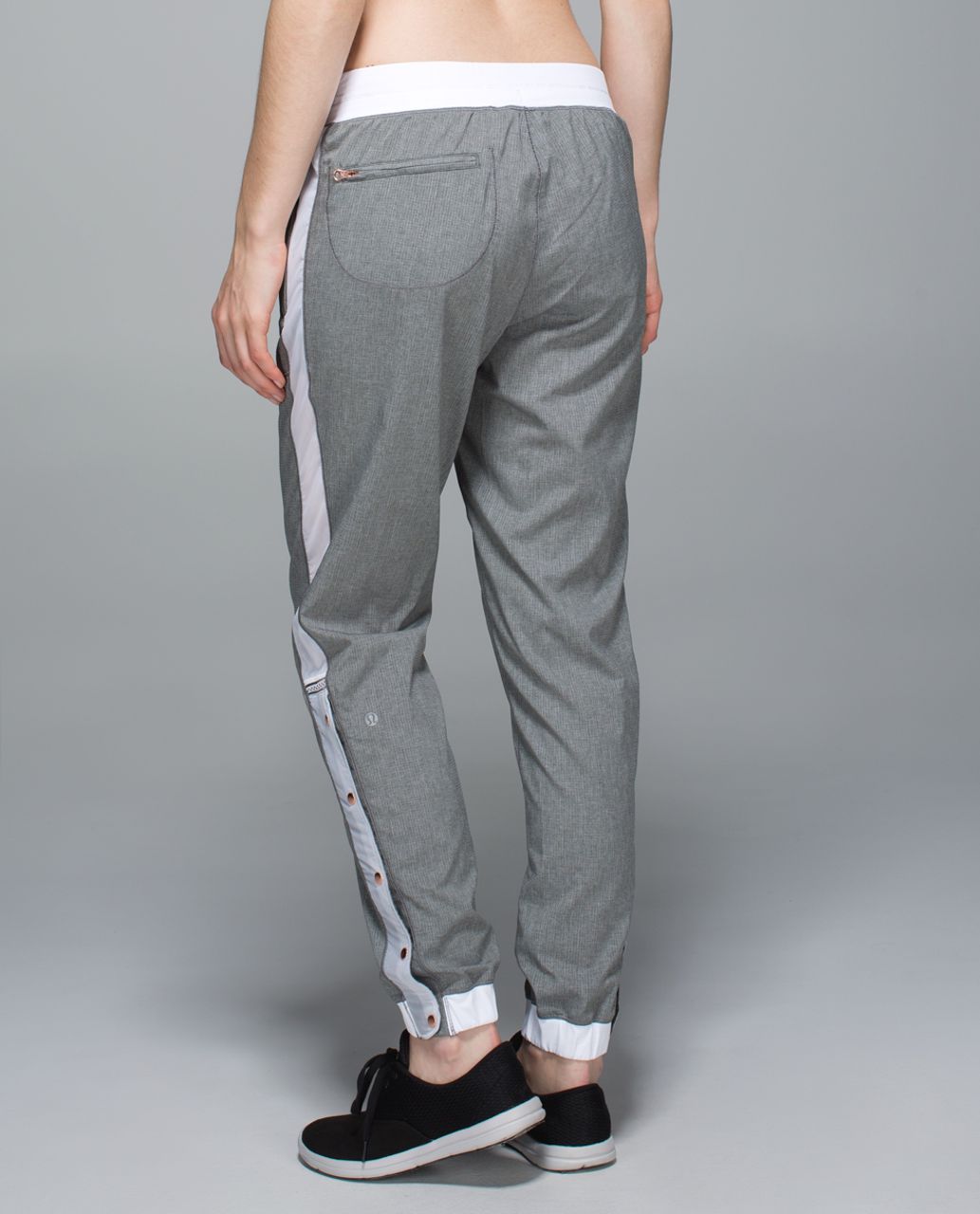 Lululemon Var-City Track Pant - Heathered Slate / White