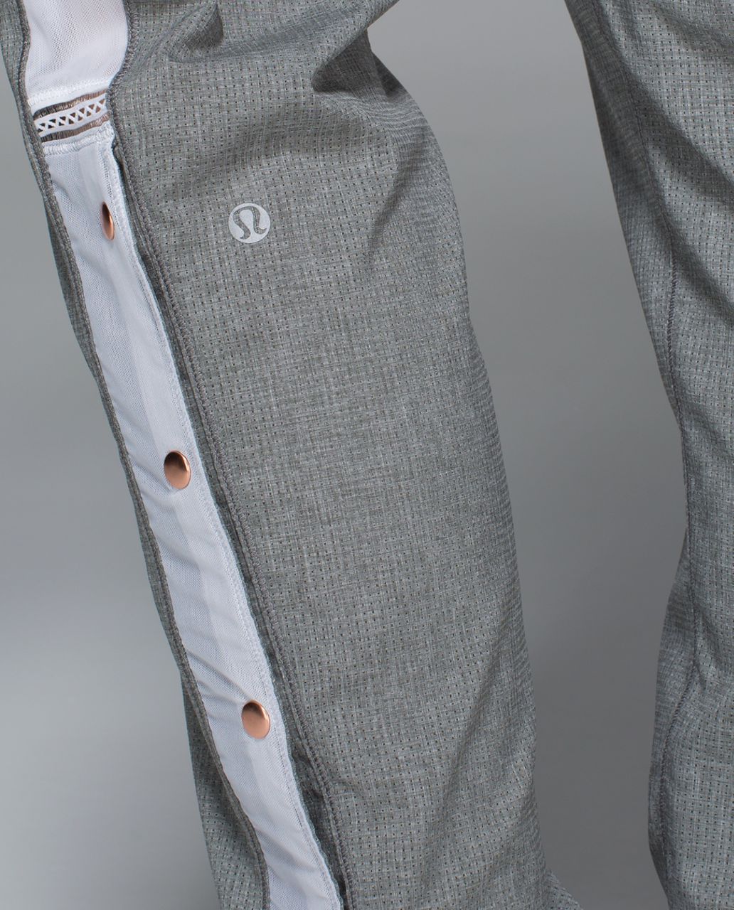 Lululemon Var-City Track Pant - Heathered Slate / White